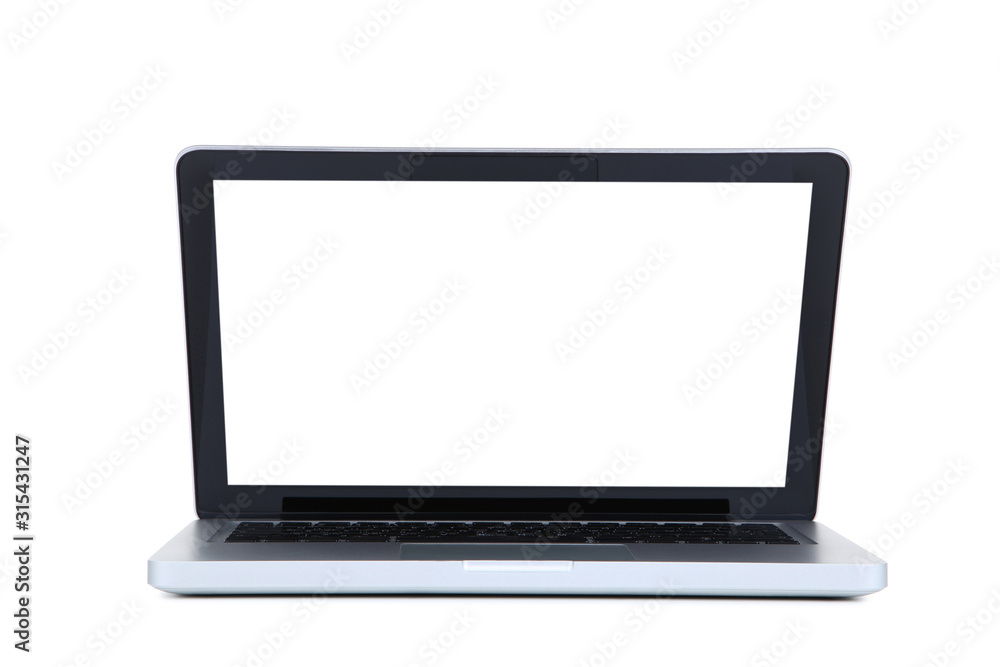 Laptop computer isolated on white background Laptop computer isolated on white background