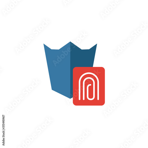 Cryptographic Signature icon set. Four elements in diferent styles from crypto currency icons collection. Creative cryptographic signature icons filled, outline, colored and flat symbols