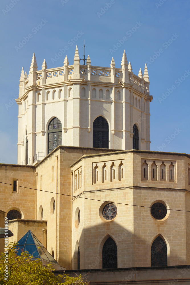 Detalle de la Concatedral de Santa María, Castellón, España