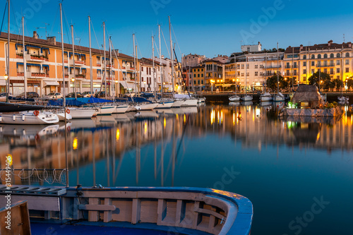 The harbour of Grado, Friuli Venezia Giulia. Italy photo