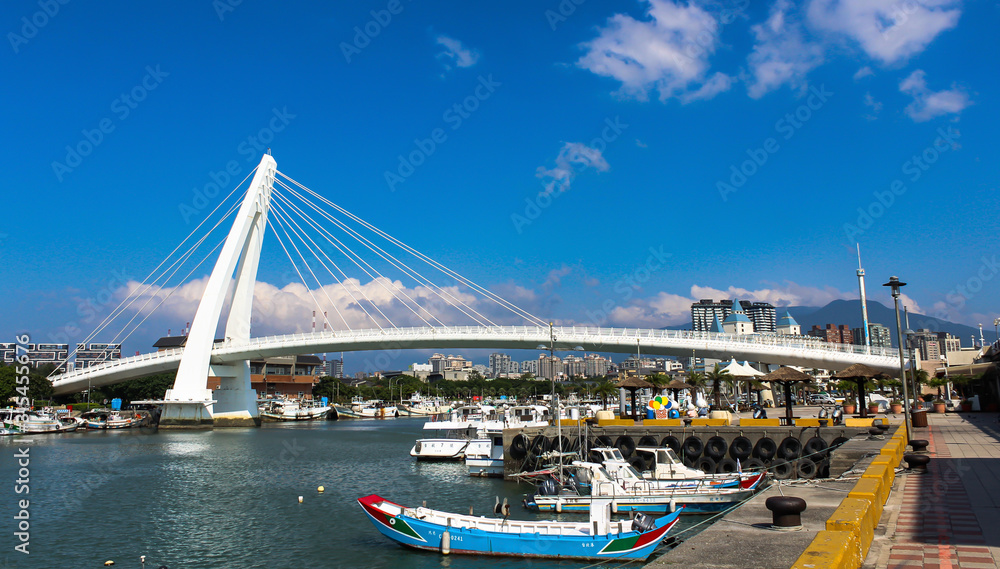 Fototapeta premium Tamsui Fisherman's Wharf