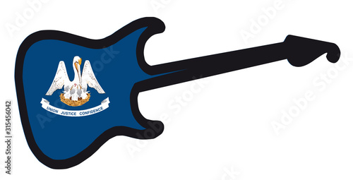 Louisiana Electric Guitar