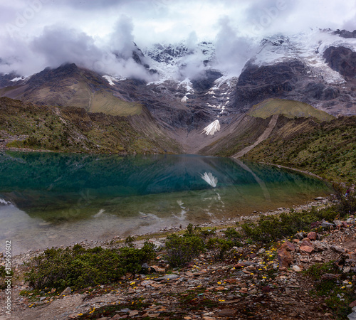 lake in mountains
