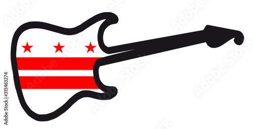 Washington DC Electric Guitar