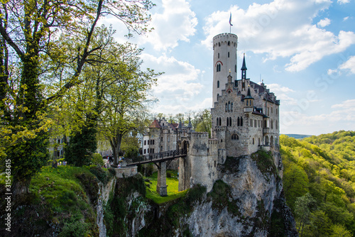 Castle Lichtenstein in Germany photo