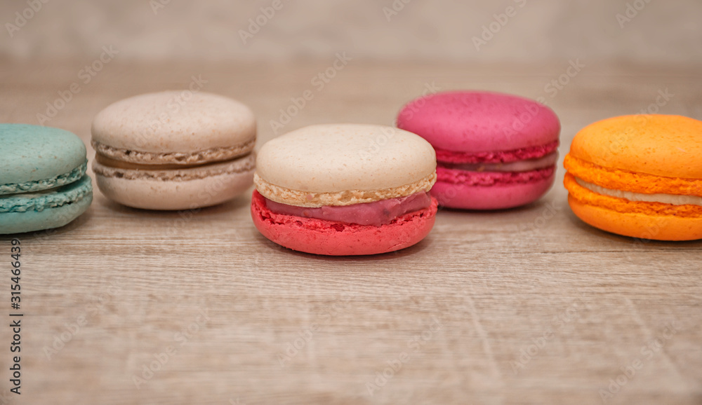 macaroons on the table macaroons on the table