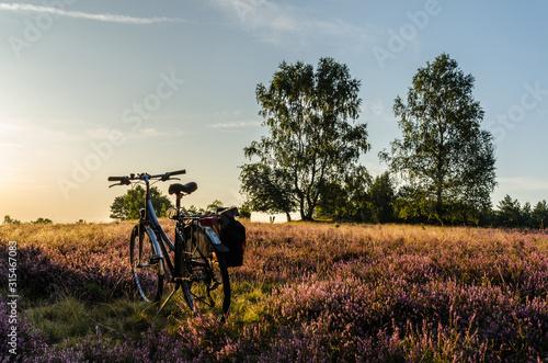 Fahrradfahren in der Lüneburger Heide © riebevonsehl