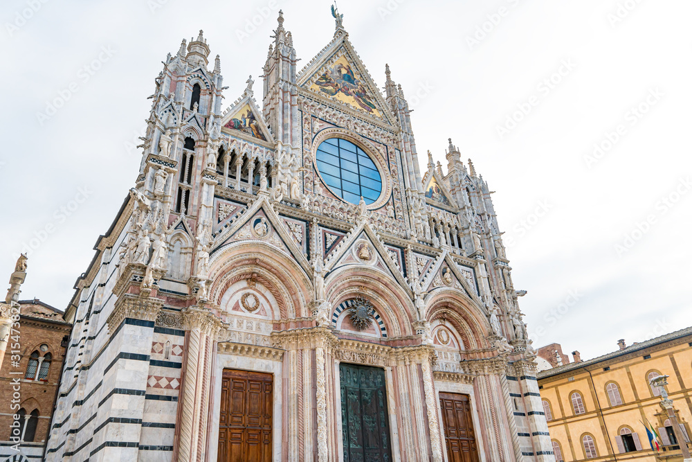Siena Cathedral Santa Maria Assunta in Siena, Tuscany