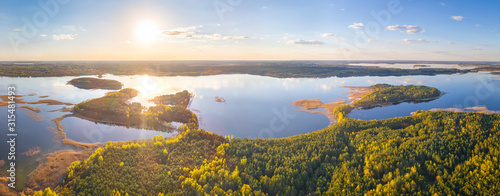 Fototapeta National park Braslau Lakes, Belarus