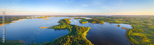 Fototapeta Naklejka Na Ścianę i Meble -  National park Braslau Lakes, Belarus