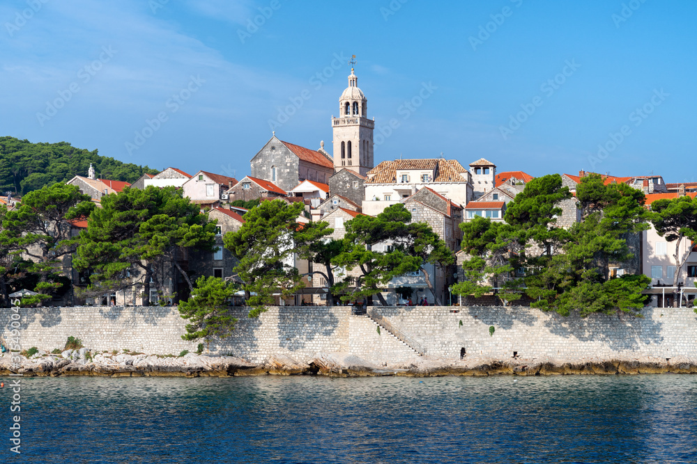 Korcula, Croatia - popular resort in the Adriatic 