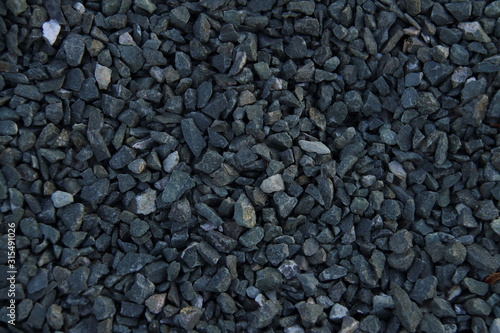 small stones background, blank, copy text