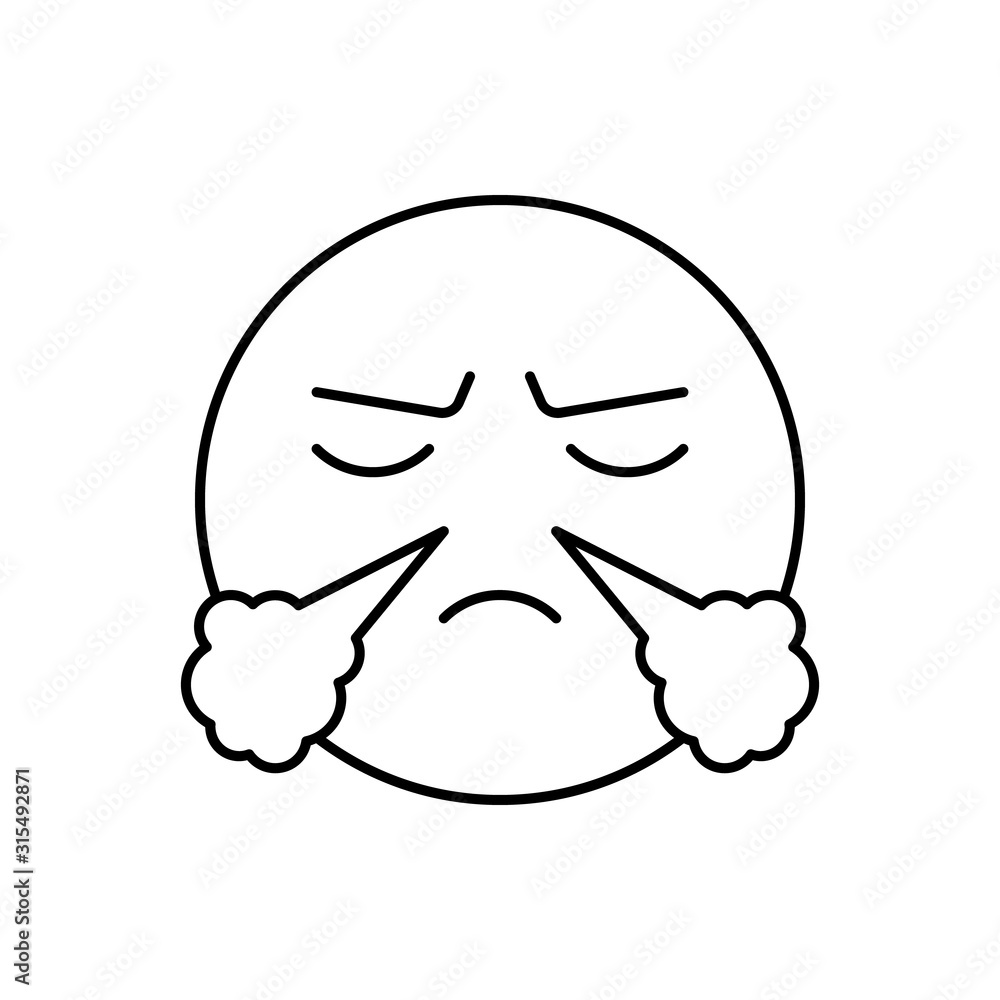 Laughing, emotions icon. Simple line, outline vector expression of mood icons for ui and ux, website or mobile application Laughing, emotions icon. Simple line, outline vector expression of mood icons for ui and ux, website or mobile application