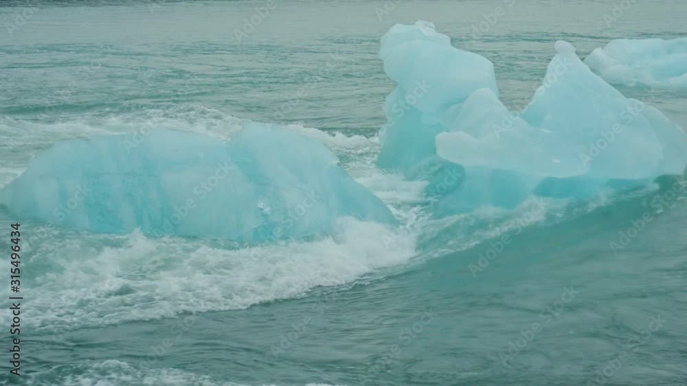 Melting Arctic Ice Blue Water Iceberg. Nature Landscape of Climate Change and Global Warming 4K (UHD) Melting Arctic Ice Blue Water Iceberg. Nature Landscape of Climate Change and Global Warming 4K (UHD)