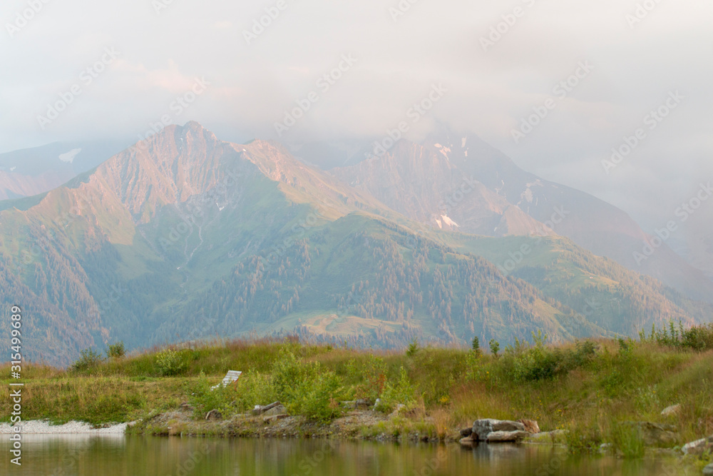 Zell am See, Alpen Berge Landschaft