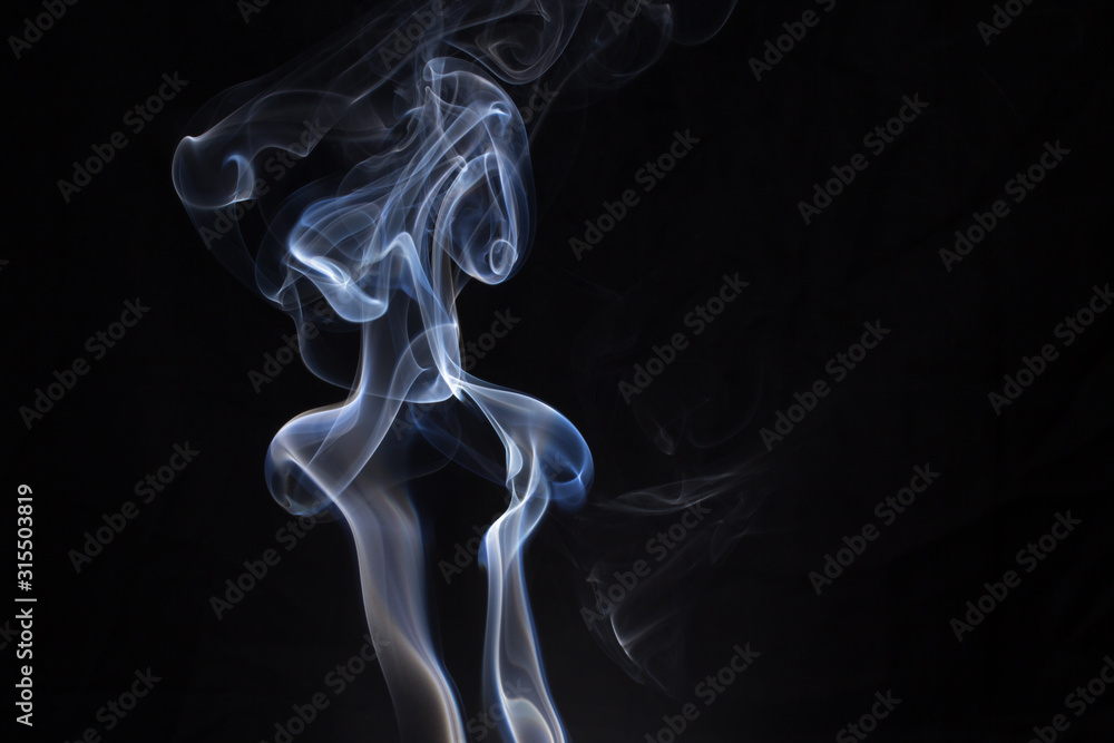 Abstract smoke isolated on dark background Abstract smoke isolated on dark background