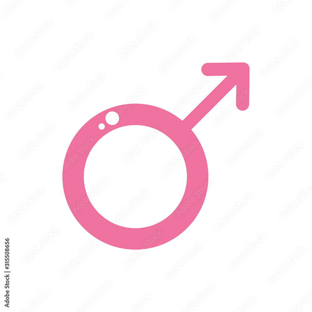 happy valentines day female gender symbol icon pink design happy valentines day female gender symbol icon pink design