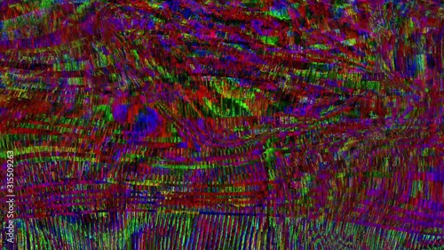 Wallpaper Mural Multi-colored vintage vaporwave dreamy iridescent background. Digital glitch imitation.  Torontodigital.ca