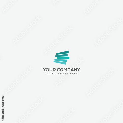 step by step logo, next level logo, success and goal logo