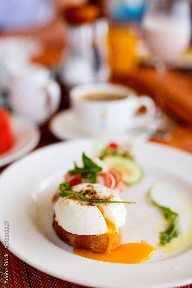 Breakfast with eggs Breakfast with eggs