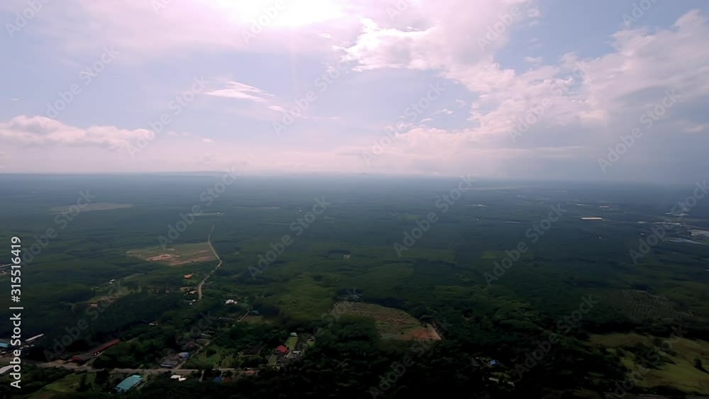Standing and looking around in the Tiger Cave (Krabi, Thailand)