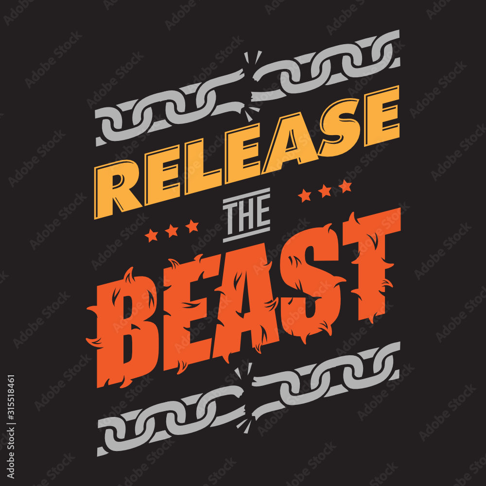 Obraz premium Release the Beast