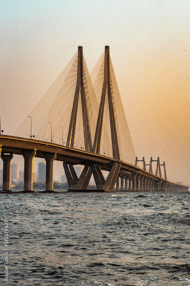 Obraz premium most, architektura, transport, punkt orientacyjny, sealink