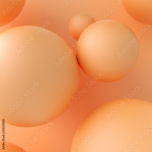 3d rendering sphere, 3d abstract background
