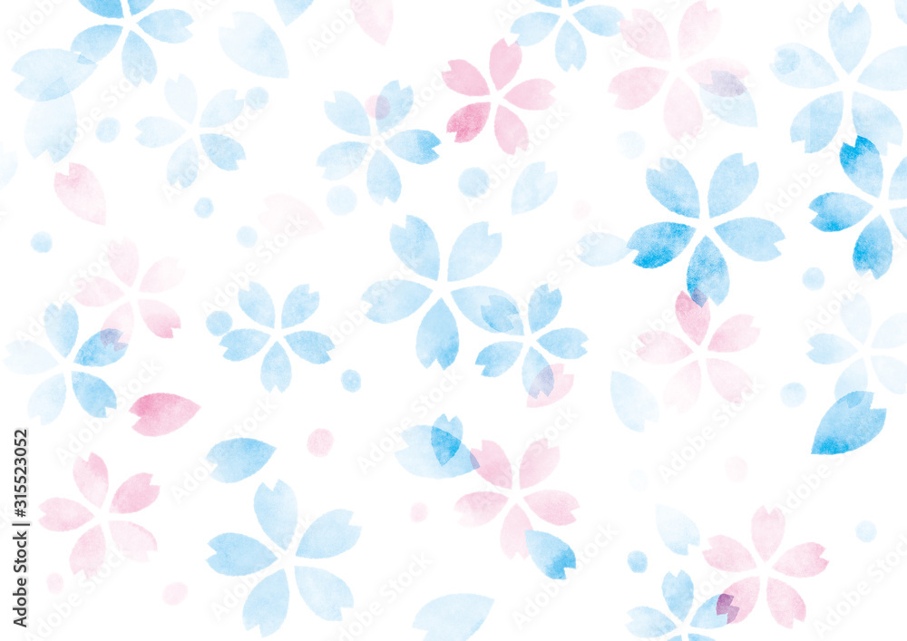 桜 水彩 テクスチャ 背景 ピンクとブルー Stock Illustration Adobe Stock 桜 水彩 テクスチャ 背景 ピンクとブルー Stock Illustration Adobe Stock