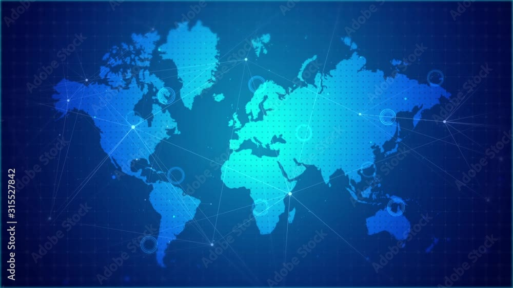 Digital network background,Business technology presentation concept,Corporate information world map. Digital network background,Business technology presentation concept,Corporate information world map.