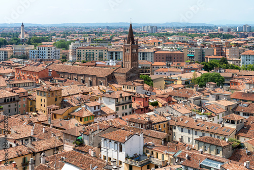 Aerial view of Verona, Italy © skostep