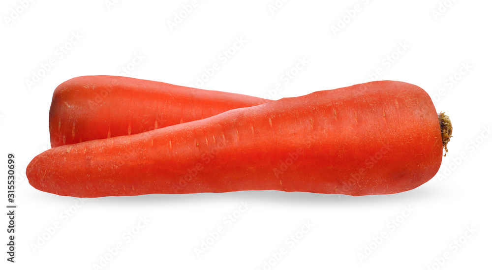 Carrot isolated on white background, clipping path. Carrot isolated on white background, clipping path.