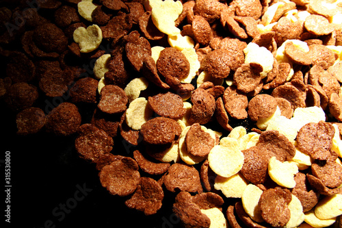 Cereal is a traditional breakfast food made from processed grains