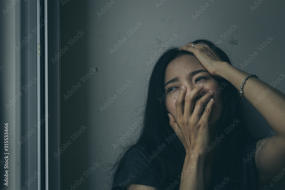 panic attacks alone young woman sad fear stressful depressed emotion.crying begging help.stop abusing domestic violence,person with health anxiety,people bad frustrated exhausted feeling down panic attacks alone young woman sad fear stressful depressed emotion.crying begging help.stop abusing domestic violence,person with health anxiety,people bad frustrated exhausted feeling down