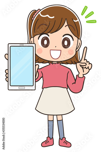 女の子 小学生 かわいい マンガ イラスト