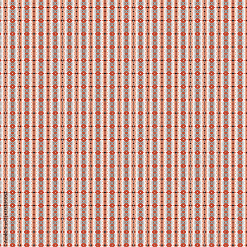 Pink red and white plaid pattern