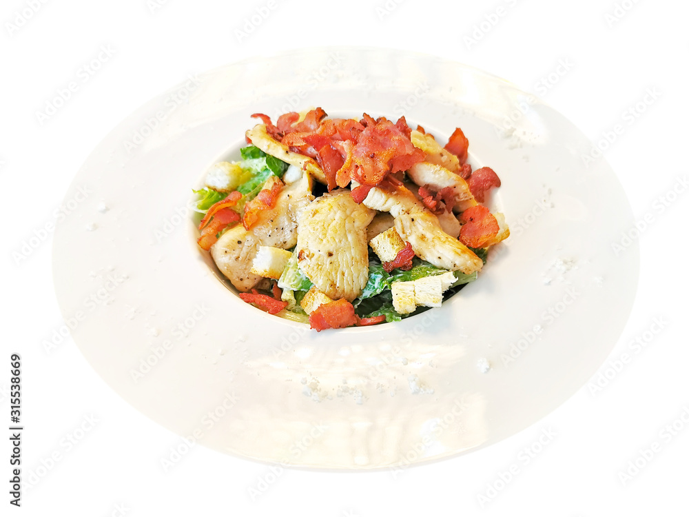Pork and Bacon Fried Salad Pork and Bacon Fried Salad