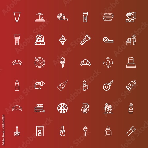 Editable 36 nobody icons for web and mobile