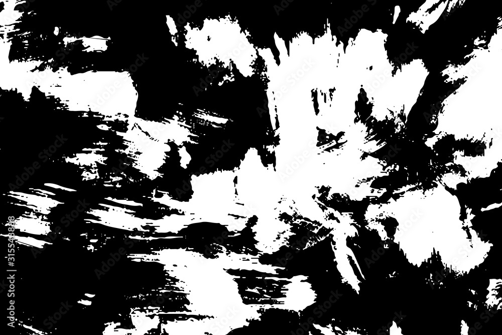 Naklejka premium Abstract multicolored image, made with a brush and paints. Handmade. You can use it as an interesting background or on your banner. Eps vector illustration.