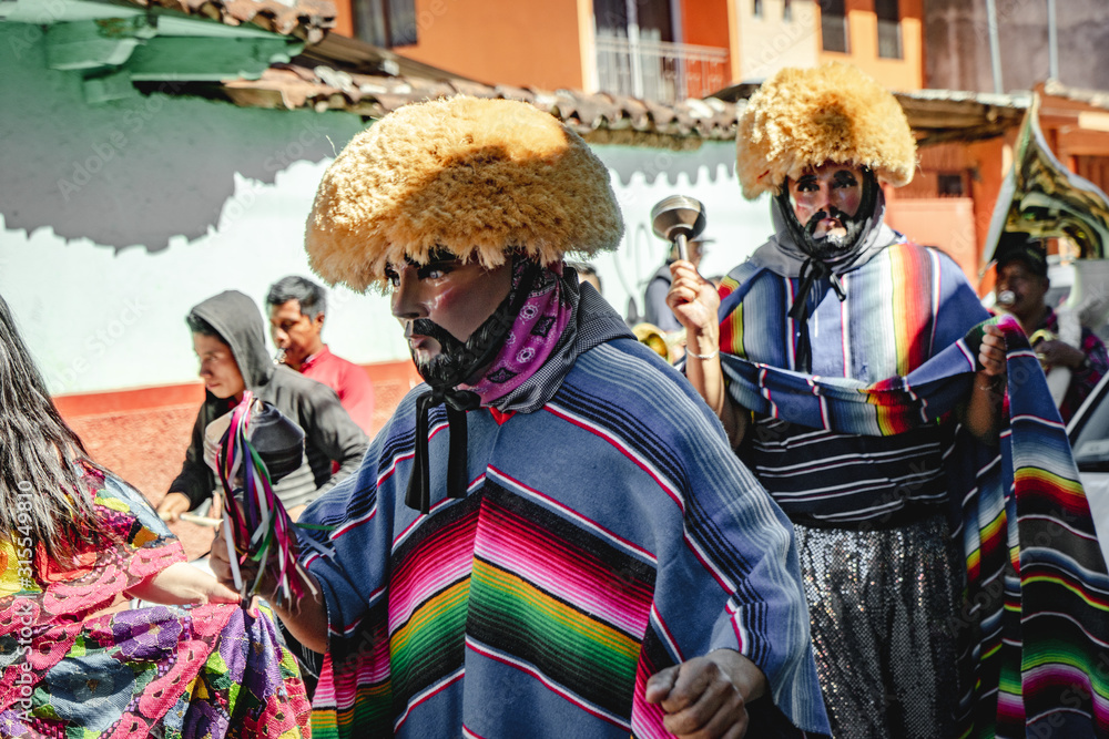 Los Parachicos, Chiapa de Corzo, Meixo