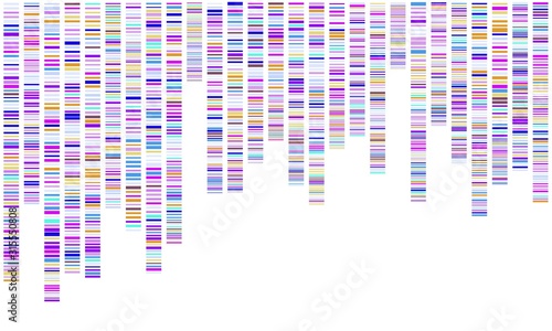 Dna test background. Genome sequence map. Big genomic abstract data visualization photo