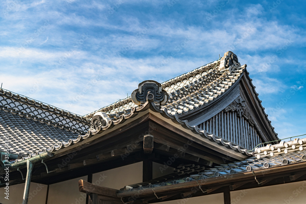 水戸 弘道館 至善堂の屋根 水戸 弘道館 至善堂の屋根