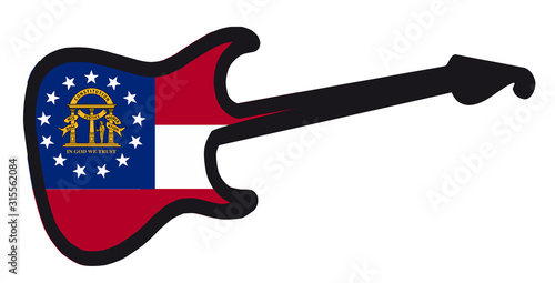 Georgia Electric Guitar