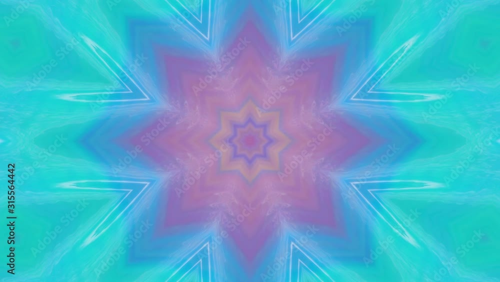 Live wall flower concept. Spring or summer background. Abstract colorful animated kaleidoscope background. Art hypnotic kaleidoscope. Live wall flower concept. Spring or summer background. Abstract colorful animated kaleidoscope background. Art hypnotic kaleidoscope.