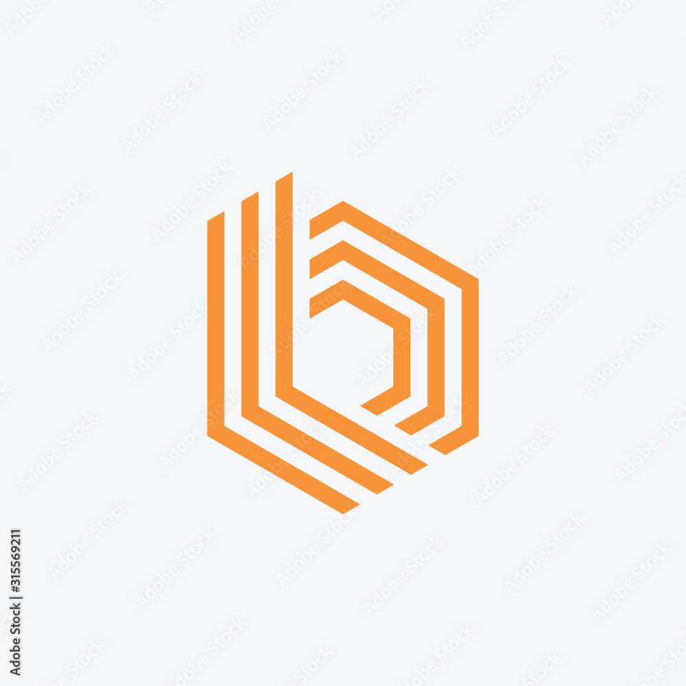 Letter B With Building For Construction Company Logo. Modern logo with lines style. Vector design template elements for your application or corporate identity. Letter B With Building For Construction Company Logo. Modern logo with lines style. Vector design template elements for your application or corporate identity.