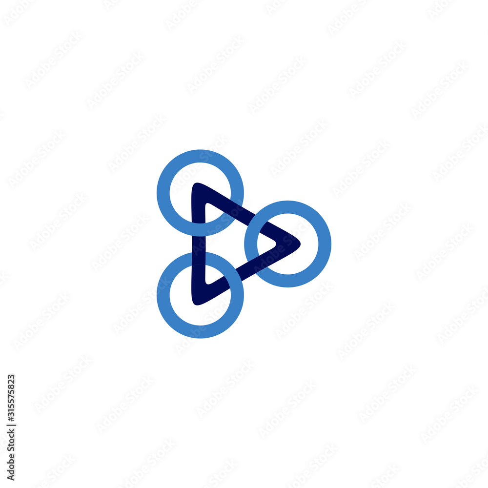 play media circle logo design play media circle logo design