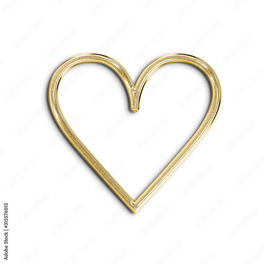 ハートのフレーム