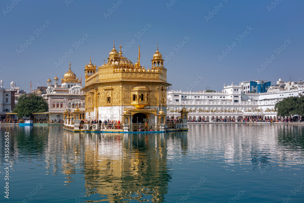 Serene view of Golden Temple, Amritsar, India