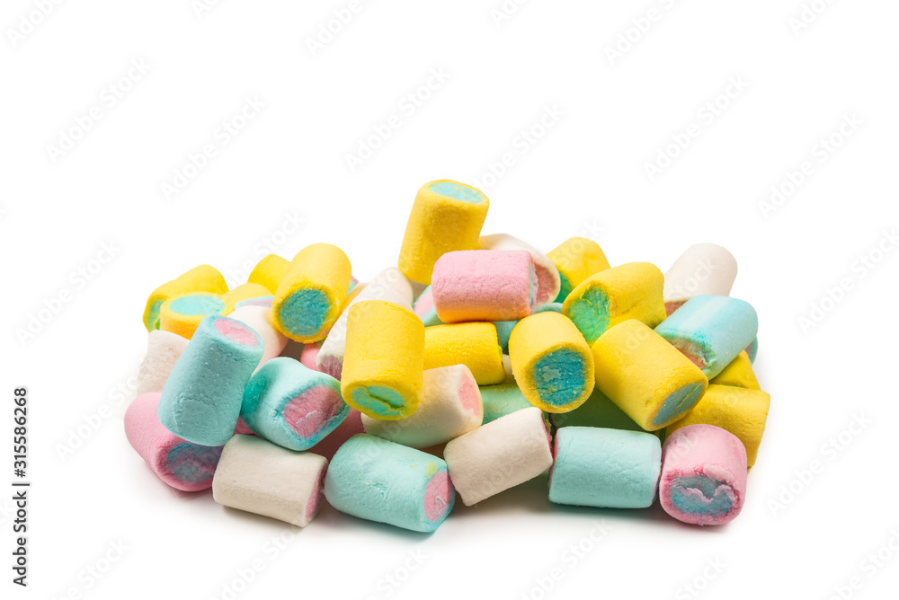 Colorful tasty marshmallow background. Colorful tasty marshmallow background.