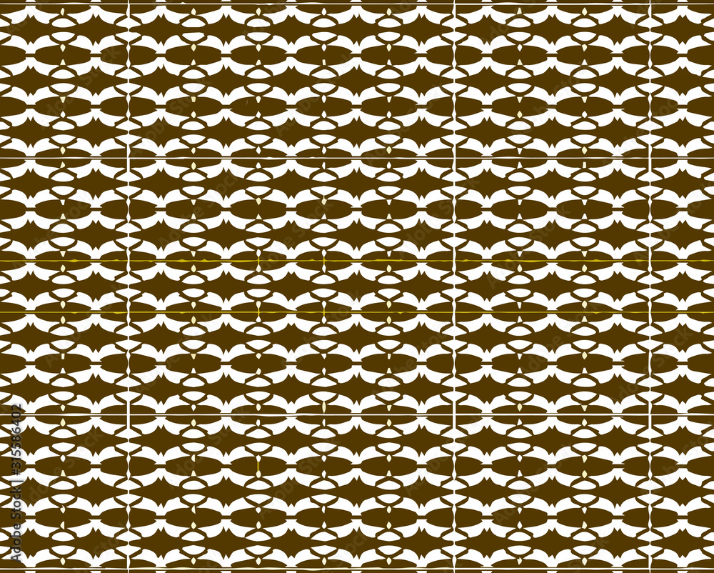 Fototapeta premium Seamless vector pattern in ornamental style. Geometric desing texture for wallpaper and gifts.